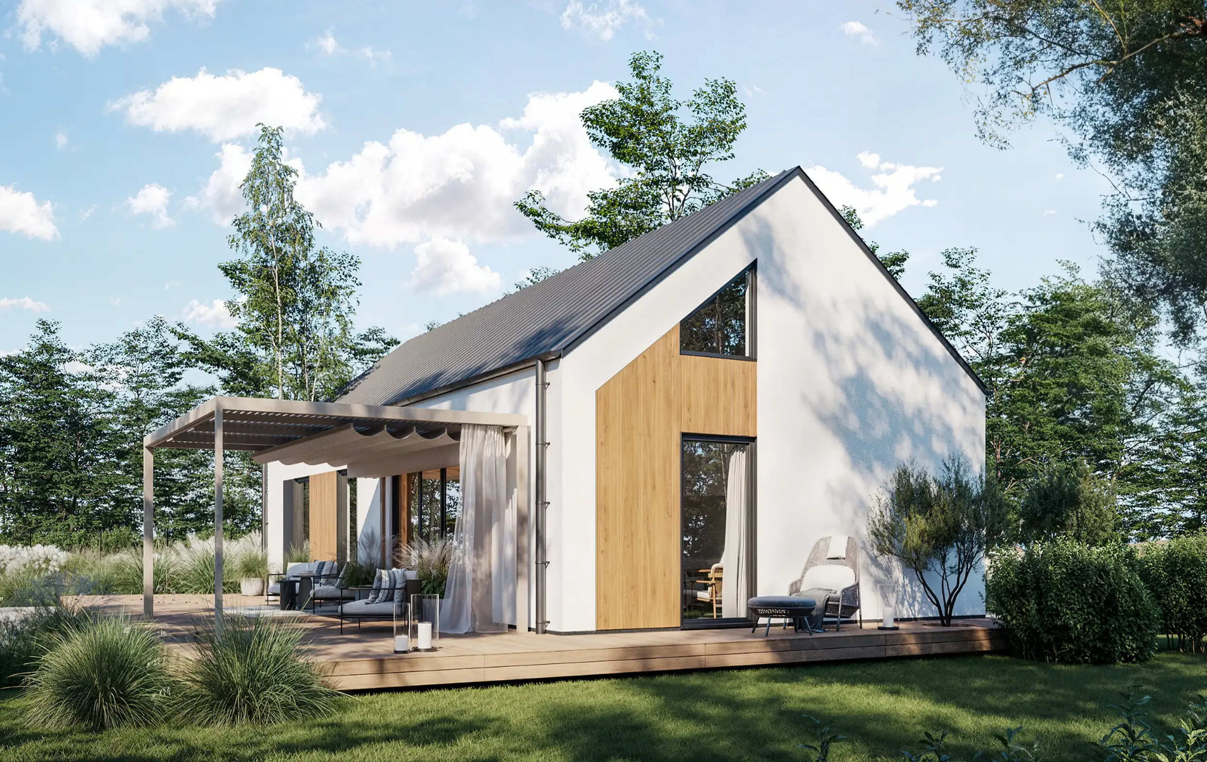 Dom modułowy Flow - widok 2